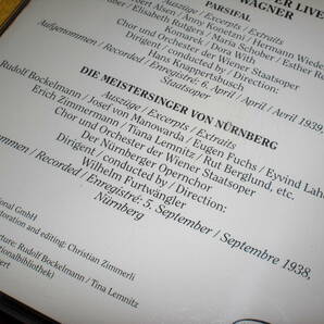 KOCHウィーン国立歌劇場LIVE1938年ナチス党大会前夜祭-最長約90分収録!フルトヴェングラー/ワーグナー ニュルンベルクの名歌手-抜粋 他-2CDの画像8