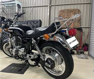 ＧＴ７５０キャリア/メッキ CB1100EXヨシムラBEETハリケーンGT380フクイGT550モリワキ CB750KキジマCB750four水牛 タンデムバー キャリヤ 