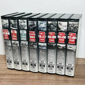 # Germany week News 8 pcs set : green. demon /.so war /.../... every day / last. . war etc. #VHS videotape large Japan picture MG video # used 