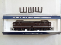 美品★TOMIX 2185 JR EＦ64 1000形 電気機関車(ブラウン) ライト点灯・走行動作確認済み トミックス Nゲージ 鉄道模型 送料350円_画像1