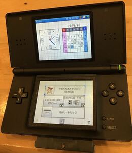 【動作確認済】北米版　Nintendo DS Lite 任天堂 ニンテンドー　ブラック