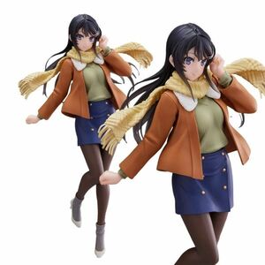 青春ブタ野郎はバニーガール先輩の夢を見ない 桜島麻衣 フィギュア -冬服ver- 20cm 箱有り