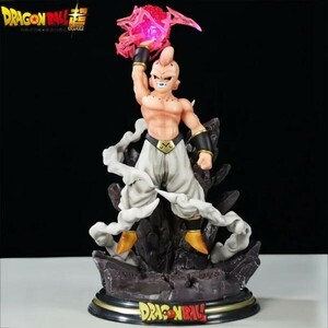 ドラゴンボールZ 魔人ブウ 戦闘シーン 発光 フィギュア エフェクト 25cm 箱有り