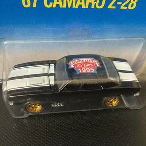 最終サンプル品 激レア 1995年トイフェアー 67カマロ CAMARO ブラック ゴールドホイール の画像6