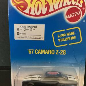 最終サンプル品 激レア 1995年トイフェアー 67カマロ CAMARO ブラック ゴールドホイール の画像1