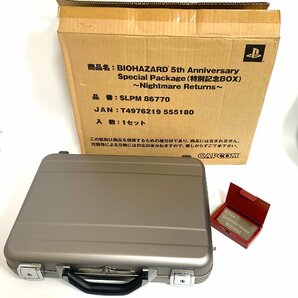 □【中古品】3-33 BIOHAZARD 5th Anniversary バイオハザード 5周年記念 アタッシュケース ナイトメア リターンズ 他 まとめ□埼玉戸田店の画像1