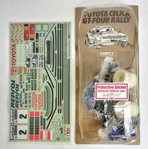 □未組立 TAMIYA タミヤ 1/10電動RC四輪駆動 トヨタ・セリカ GT-FOUR RACラリー優勝車 ラジコン□埼玉戸田店_画像3