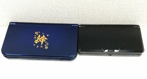 ▲二宮店▲【中古品】A-10 Nintendo ニンテンドー 任天堂 New 3DS LL/3DS ２台 まとめ売り 通電/初期化済み