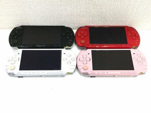 ▲二宮店▲【現状品】3-52 SONY ソニー PSP PlayStation Portable PSP-3000 4点 まとめ売り 本体のみ