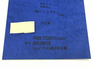 ▲二宮店▲【現状品】3-13 ウルトラマンコスモス 制作No.9/放映No.3 「飛べ！ムサシ」(仮題) 台本 決定稿 円谷プロダクション 特撮台本