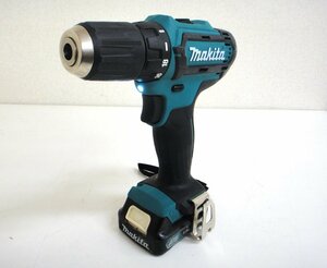 高崎店【中古品】3-12 マキタ makita DF331D 10.8V 1.5Ah バッテリー付 充電式ドライバドリル インパクト 動作確認済み