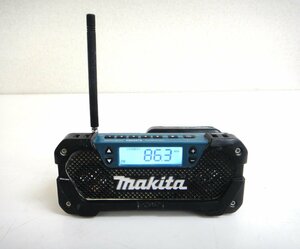 高崎店【中古品】3-4 makita マキタ mr052 充電式ラジオ バッテリー付