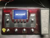 ☆ZOOM ( ズーム ) G6 マルチエフェクター　レッドカーボン仕様♪_画像1