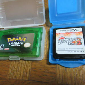 中古 DS ソフト ポケットモンスター ホワイト2 と 海外版 GBA ポケモン エメラルド バージョン ／ 即決 ケース おまけ 英語版 ホワイト ２の画像1