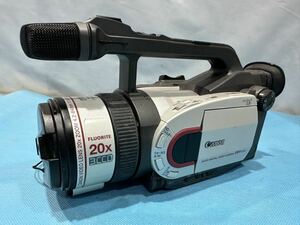 Canon キヤノン DM-XV1 デジタルビデオカメラ キャノン miniDV ミニDVムービー 3CCD 本体、バッテリーのみ 動作未確認