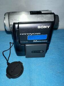 SONY ソニー ハンディカム DCR-PC350 デジタルビデオカメラ miniDVカム ミニDVムービー バッテリー付き 録画、再生確認済み ④60