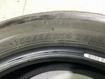 ★保管袋付★(PS6A108) 155/65R14 75S BRIDGESTONE NEXTRY 2020年 4本 夏タイヤ 送料無料_画像3