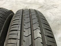 ★保管袋付★(PS6A088) 155/65R13 73S BRIDGESTONE ECOPIA NH100C 2020年 2本 夏タイヤ 送料無料_画像7