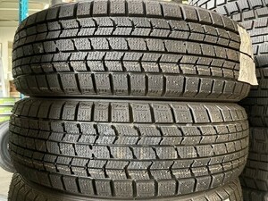 ★保管袋付★2011製 未使用品 (58W451) 175/60R15 82Q DUNLOP DSX-2 2本 スタッドレス 冬タイヤ