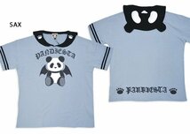 デビルパンダさん セーラーBIG Tシャツ◆PANDIESTA JAPAN サックスＭサイズ 554104 パンディエスタジャパン ゆったりめ オーバーサイズ_画像2