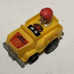 McDonald's マクドナルド 1985 ハッピーミールトイ ロナルド プルバックカー ミニカー