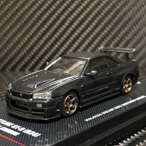 INNO Models 1/64 NISSAN SKYLINE GT-R (R34) Z-Tune FULL CARBON MALAYSIA DIECAST EXPO 2023 イベント限定モデル