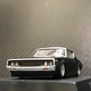 1/64 グラチャンコレクション第15弾 ケンメリ GT-R ② ブリスター未開封 即決有り 1973年式 KPGC110 チンスポ パケット ロールバーの画像8