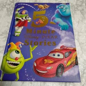 洋書 オールカラー ディズニー&ピクサー絵本 5-Minute Disney・Pixar Stories カーズ・ファイティングニモ・トイストーリー