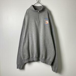 JERZEES カレッジロゴ ハーフジップ スウェット 2XL S1512