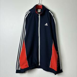 adidas 袖ロゴ スリーライン ナイロンジャケット M S2701