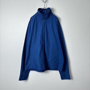 60s 70s スイングトップ ハリントンジャケット ブルー M S2302