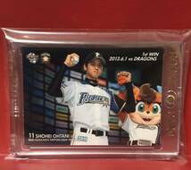 ☆ルーキー初勝利☆大谷翔平 日ハム カード ohtani shohei card BBM F76 /直書き直筆サイン WBC MVP auto 大谷翔平サインボール 以外_画像7