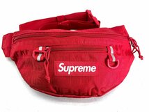 Supreme シュプリーム ウエストバッグ ボディバッグ ウエストポーチ 19SS 19年製 赤[327921_画像1