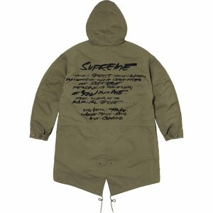 【Mサイズ】Supreme 24SS Future fishtail Parka Olive シュプリーム フューチュラ フィッシュテール パーカー オリーブ