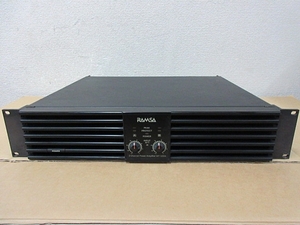 S5717 中古 RAMSA ラムサ WP-1200A 業務用 パワーアンプ 400W Panasonic 通電確認済