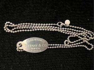 ◎ TIFFANY&Co. リターントゥ オーバルタグ ネックレス プレート ティファニー アクセサリー silver925