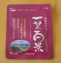 【新品未使用未開封】マイケア☆一望百景　琉球サプリ　2袋（340mg×30粒×2袋）機能性表示食品 ルテイン20mg配合_画像3