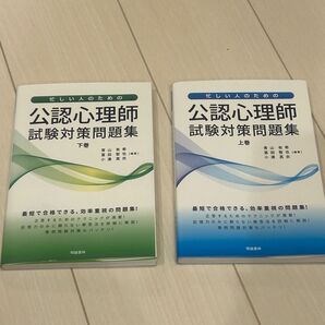 値下げしました！ 忙しい人のための公認心理師試験対策問題集 上・下