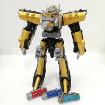 202 BANDAI バンダイ 獣電戦隊キョウリュウジャー DXカミナリ変形 プテライデンオー獣電池付き ロボット ホビー おもちゃ 現状品_画像1