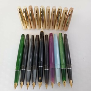 407 万年筆 10本セット ペン先 NEW PEN CANON62等 レトロ ヴィンテージ 文房具 筆記具 筆記用具 筆記未確認