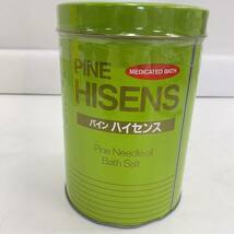 821 未使用 パインハイセンス PINE HISENS 高陽社 MEDICATED BATH 薬用入浴剤 Bath Salt 缶潰れあり_画像3