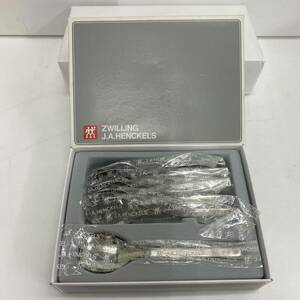 863 美品ZWILLING J.A.HENCKELS ヘンケルス ツヴィリング ステンレスSTAINLESS 18/8 アイスクリームスプーン ６本 カトラリー スプーン