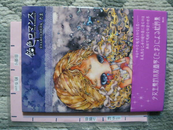 飴色ロマンス 少女主義的水彩画家 たま 2009年 初版 青心社 (ハードカバー/美術・カラーイラスト画集/47頁)