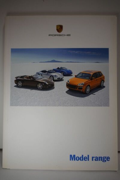 ポルシェ カタログ 2008年モデル