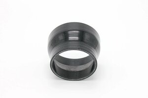 送料350円 80mm-100mm 異径ストレート 強化シリコンホース 4層 ブラック 黒 4プライ インテークホース ラジエーター ヒーター 80Φ-100Φ