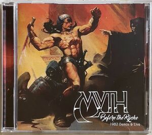 MYTH Before The Ryche - 1982 Demos & Live Barbarian Records collector's item US リマスター 正統派ヘヴィ・メタル QUEENSRYCHE 80年代