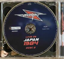 VANDENBERG Livn In Japan 1984 ヴァンデンヴォーグ ライヴ・イン・ジャパン 1984 オランダ リマスター Alive The Live 80年代_画像6