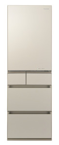 [ beautiful goods ]Panasonic Panasonic freezing refrigerator 2019 year made NR-E455PXL high capacity 450L freezing 125L refrigeration 325L left opening satin Gold 