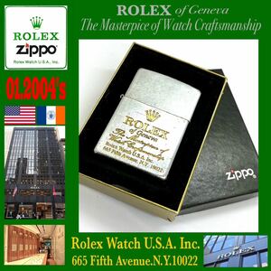 2004*s * Rolex Rolex ZIPPO * Rolex Watch U.S.A.Inc... Novelty -* not for sale 
