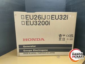 ▽【未使用品】ホンダ EU26iJ 正弦波 インバーター搭載 発電機 2.6kVA タンク容量4.6L ガソリン燃料 ホンダ HONDA 伝票直張り発送